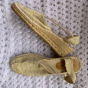 Boho Espadrille wedged flat!